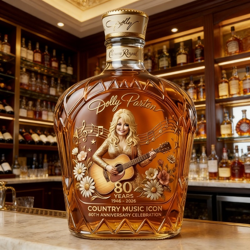 Dolly Parton Premium Country M - Glass Decanter Whiskey ulasan dan harga