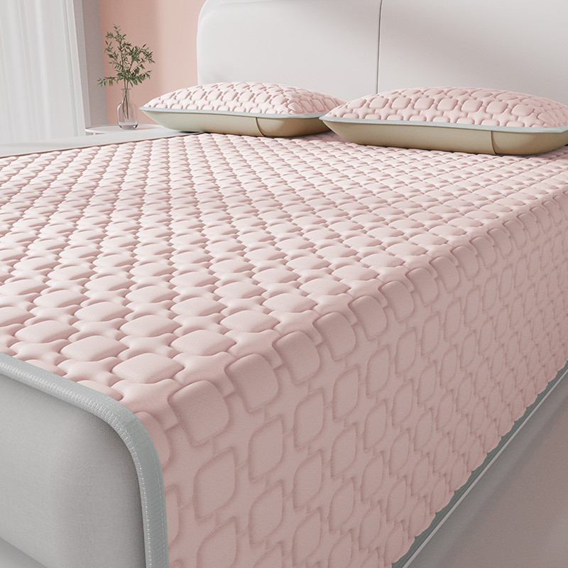 Natural Latex Filling Cooling  - Silk Pillowcase Set ulasan dan harga