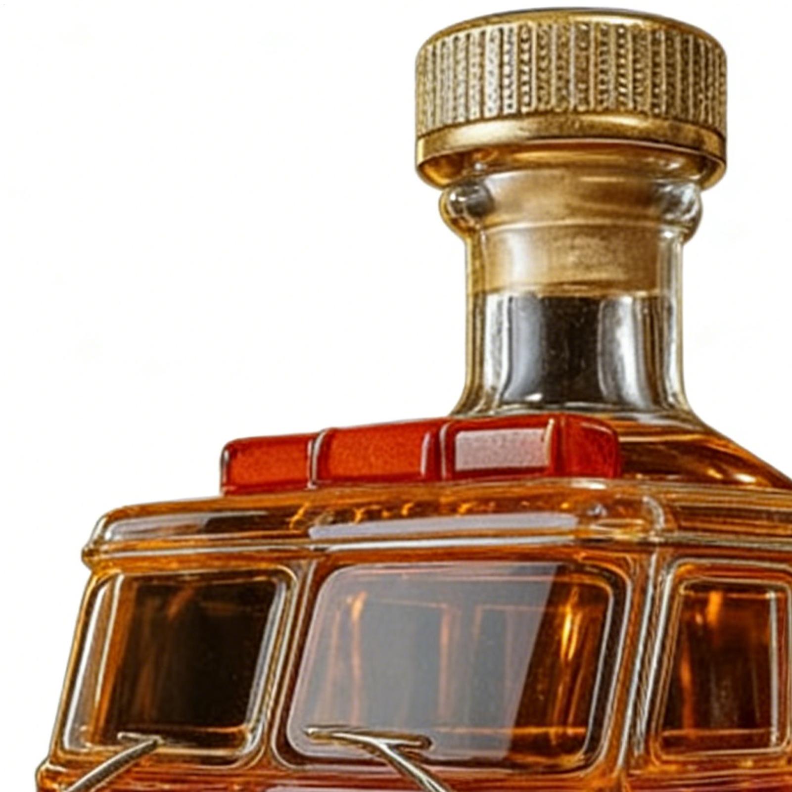 Whiskey Bottle 300ml Fire Truc - Glass Decanter Whiskey ulasan dan harga