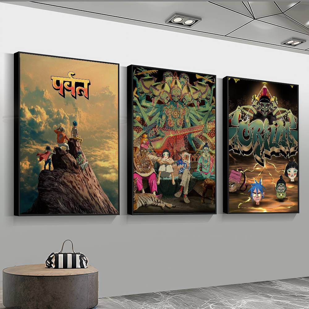band G-gorillaz The Mountain   - Luxury Lifestyle Wallpaper ulasan dan harga