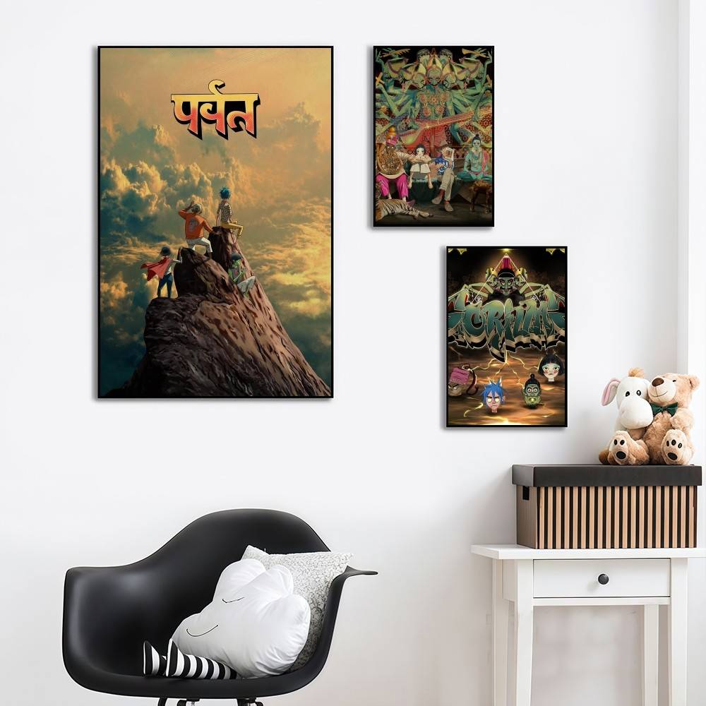 band G-gorillaz The Mountain   - Luxury Lifestyle Wallpaper ulasan dan harga