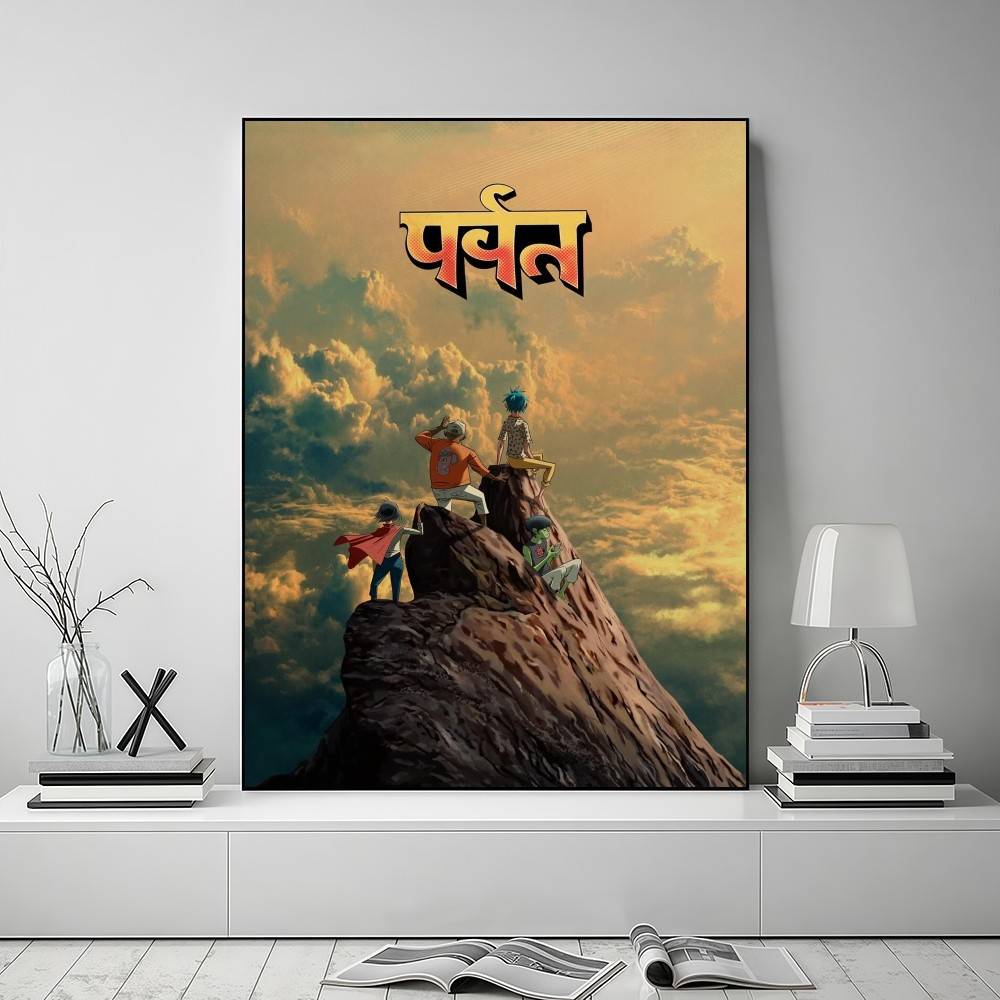 band G-gorillaz The Mountain   - Luxury Lifestyle Wallpaper ulasan dan harga