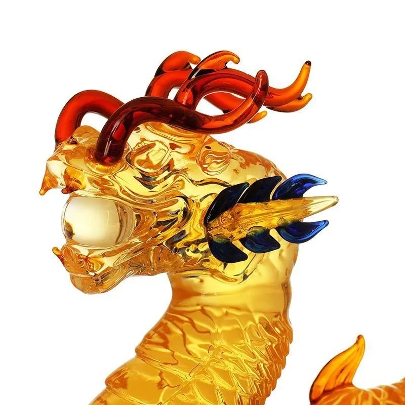 Dragon shaped Chinese Zodiac w - Glass Decanter Whiskey ulasan dan harga