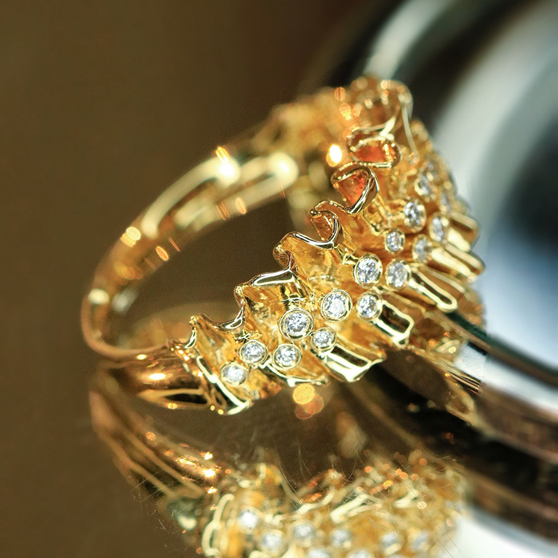 Aazuo Vintage Jewely 18K Yello - Luxury Lifestyle Party ulasan dan harga