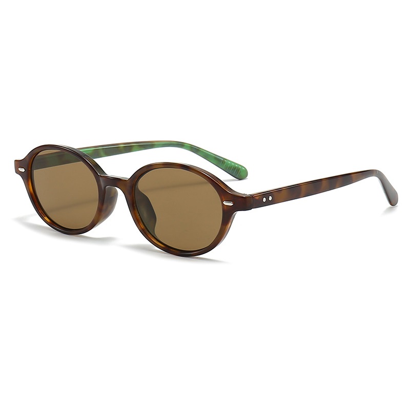 Retro Small Oval Sunglasses Wo - Luxury Zone ulasan dan harga